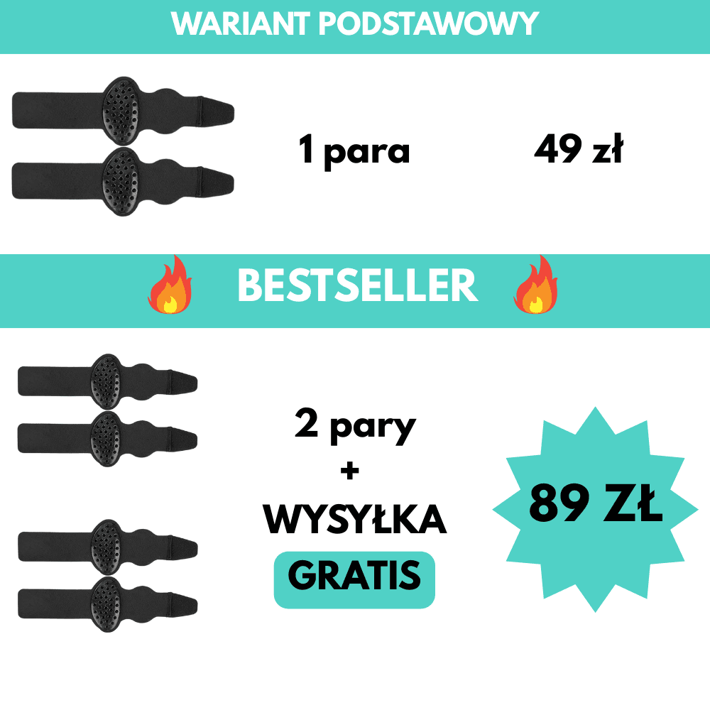 GelStep - Żelowe wsparcie łuku stopy - komfort i ulga przy każdym kroku