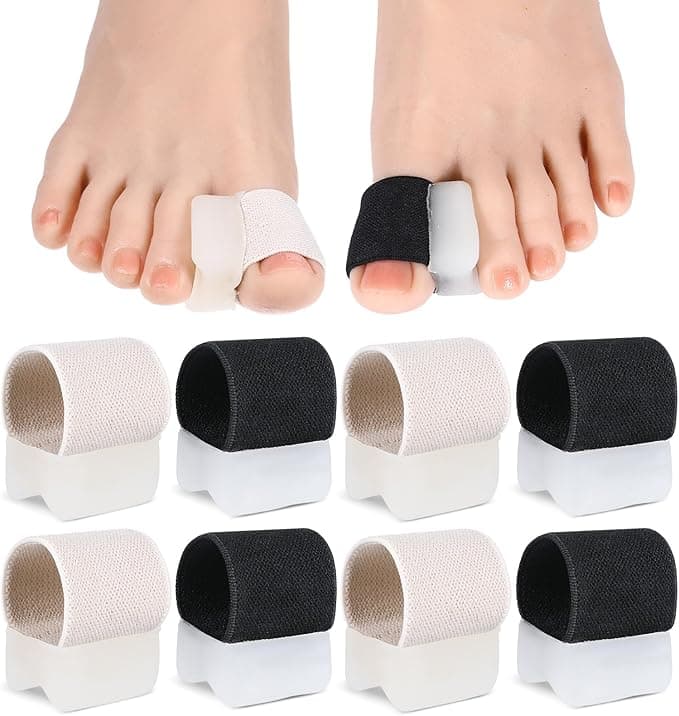 HaluGel DUO™ — 2 komplety separatorów (czarny + beżowy)